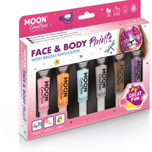 Moon Creations Face & Body Paints, Assorted
