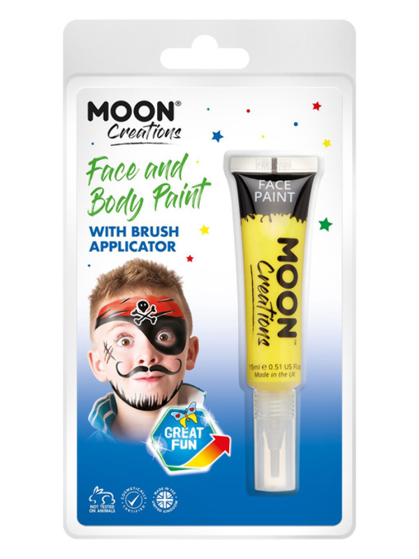 Moon Creations Face & Body Paints, Yellow