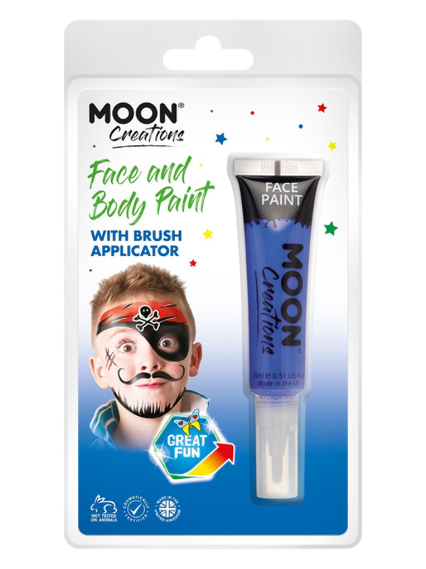 Moon Creations Face & Body Paints, Dark Blue