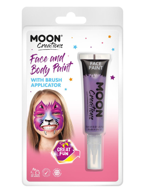 Moon Creations Face & Body Paints, Purple