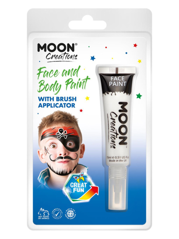 Moon Creations Face & Body Paints, White
