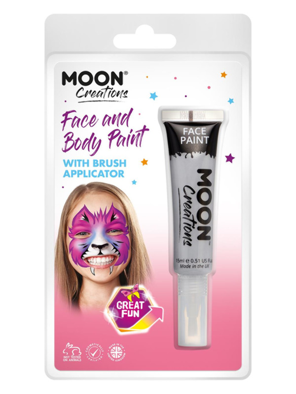 Moon Creations Face & Body Paints, Grey