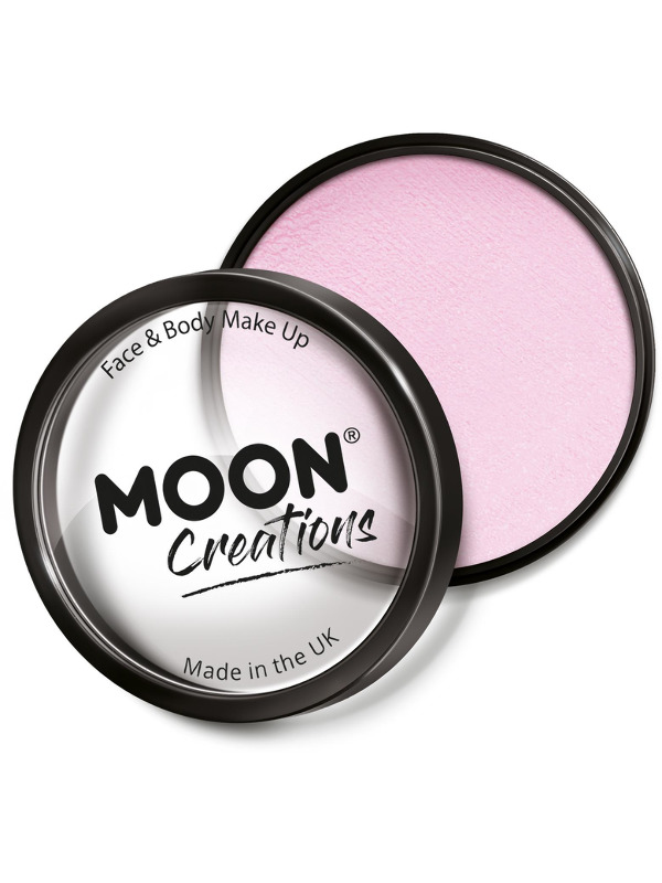 Moon Creations Pro Face Paint Cake Pot, Light Pink
