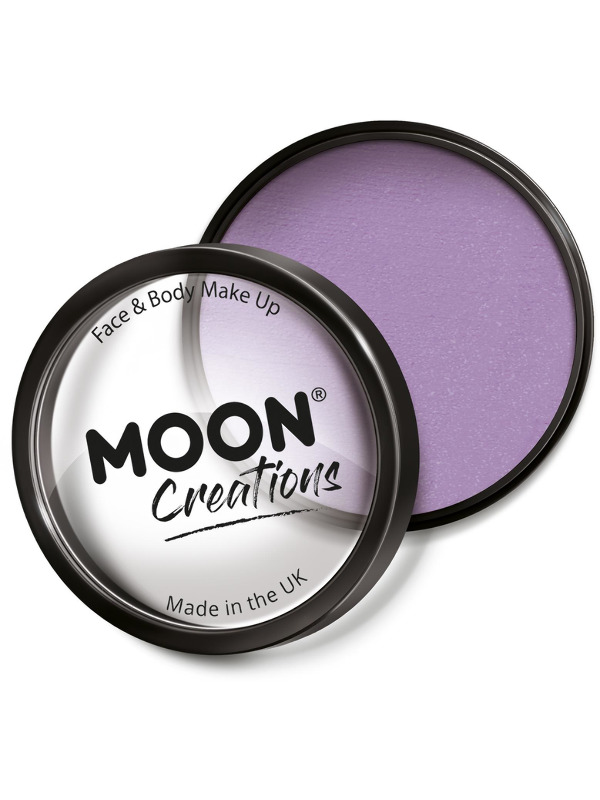 Moon Creations Pro Face Paint Cake Pot, Lilac