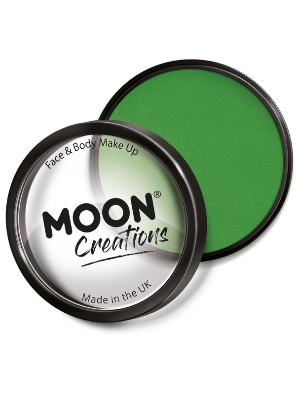 Moon Creations Pro Face Paint Cake Pot, Green