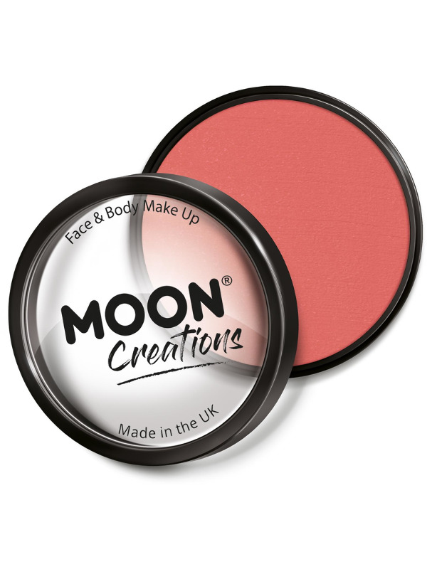 Moon Creations Pro Face Paint Cake Pot, Coral