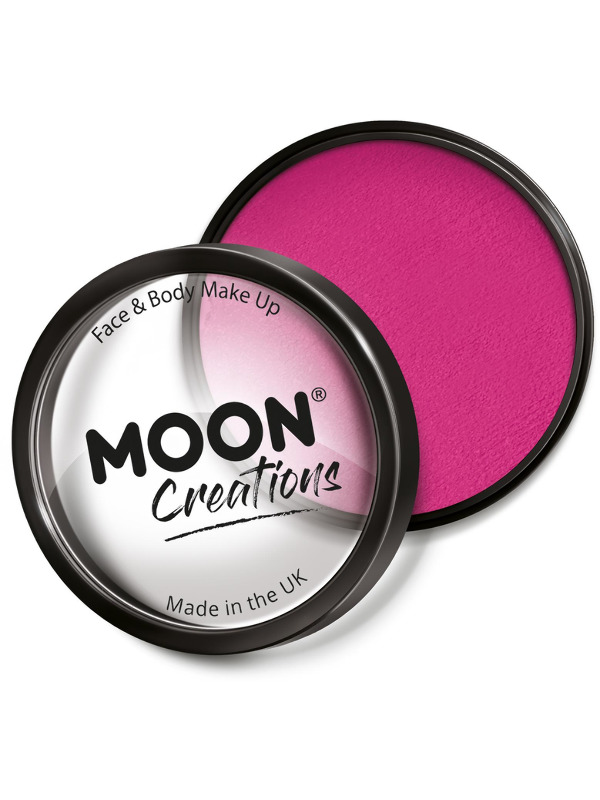 Moon Creations Pro Face Paint Cake Pot, Magenta