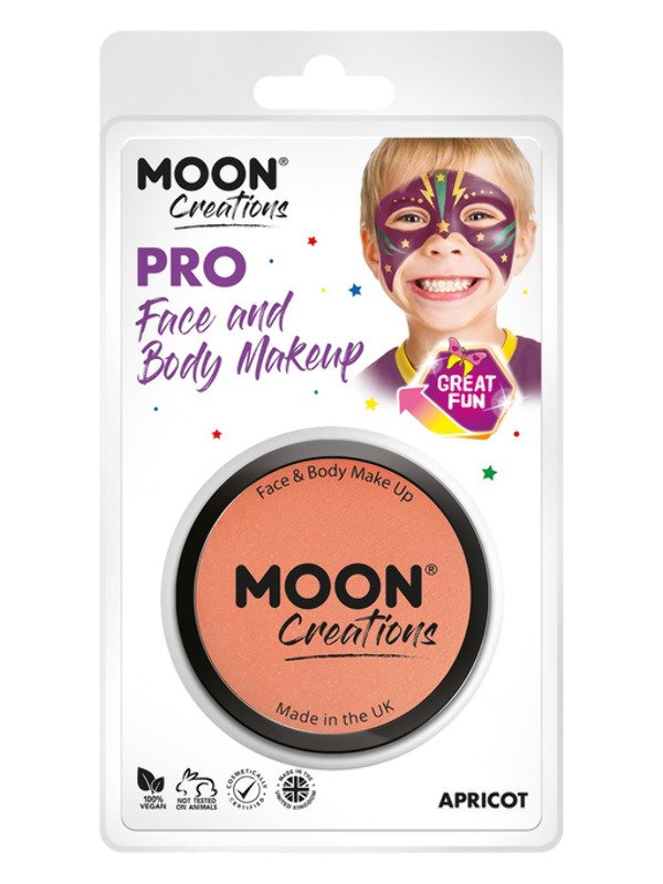 Moon Creations Pro Face Paint Cake Pot, Pastel Cor