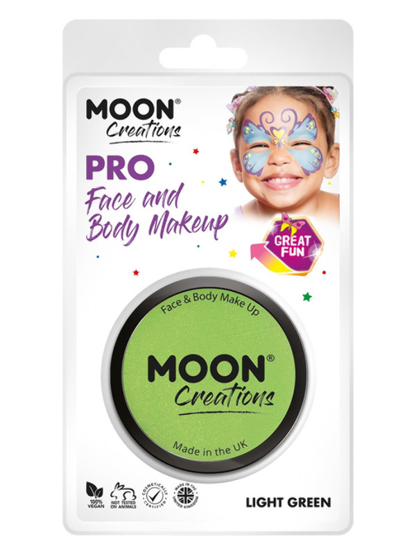 Moon Creations ProFace Paint Cake Pot, Green