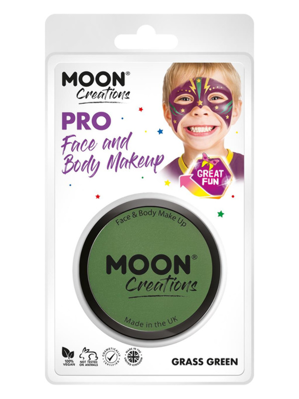 Moon Creations Pro Face Paint Cake Pot, Green