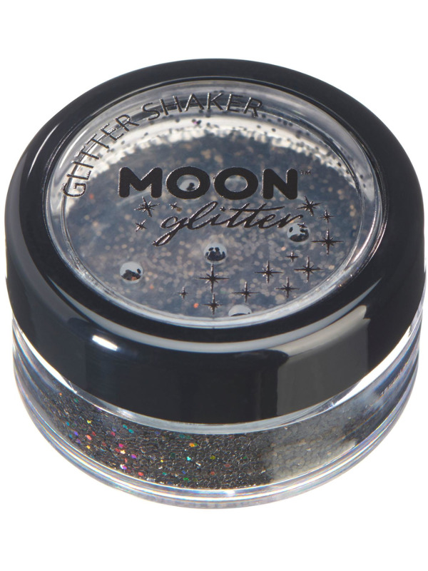 Moon Glitter Holographic Glitter Shakers, Red