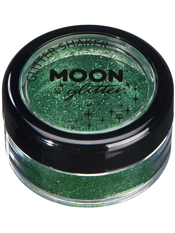 Moon Glitter Classic Fine Glitter Shakers, Green
