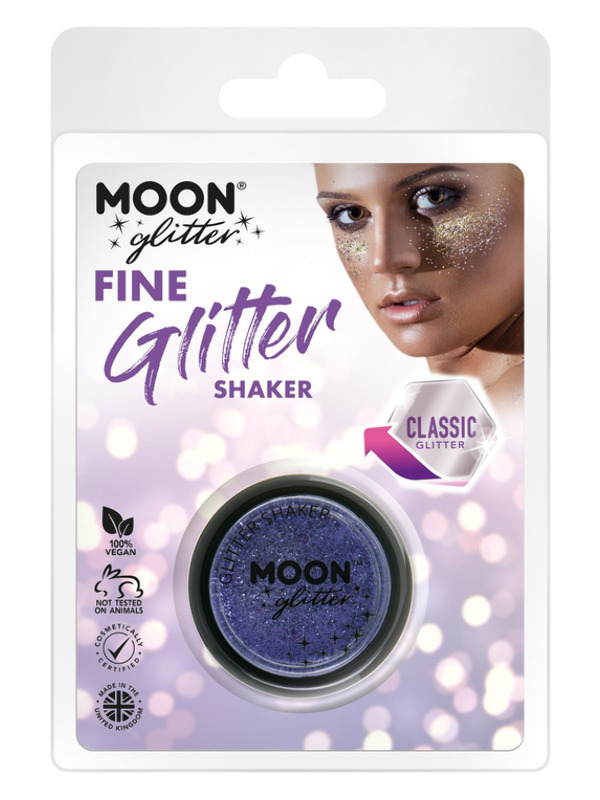 Moon Glitter Classic Fine Glitter Shakers, Lilac