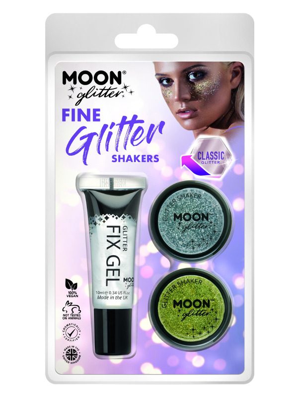 Moon Glitter Classic Fine Glitter Shakers,