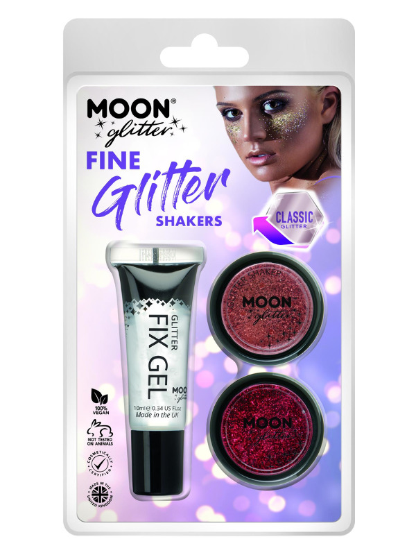 Moon Glitter Classic Fine Glitter Shakers,