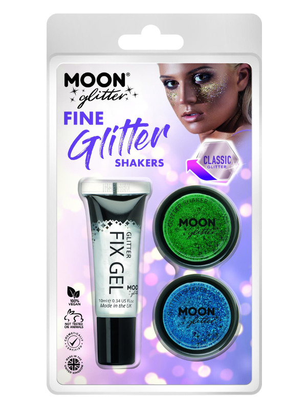 Moon Glitter Classic Fine Glitter Shakers,