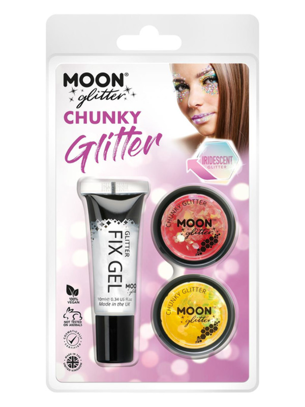 Moon Glitter Iridescent Chunky Glitter,