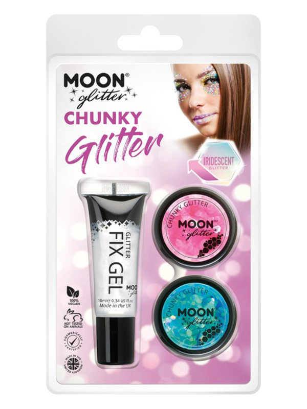 Moon Glitter Iridescent  Chunky Glitter,