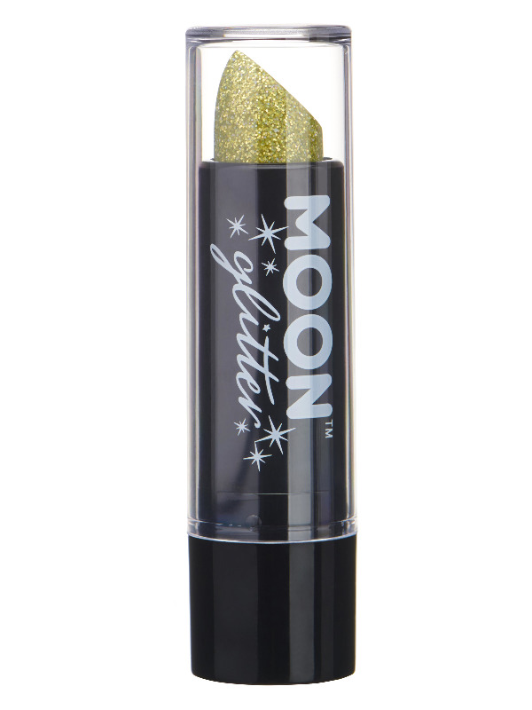 Moon Glitter Holographic Glitter Lipstick, Gold