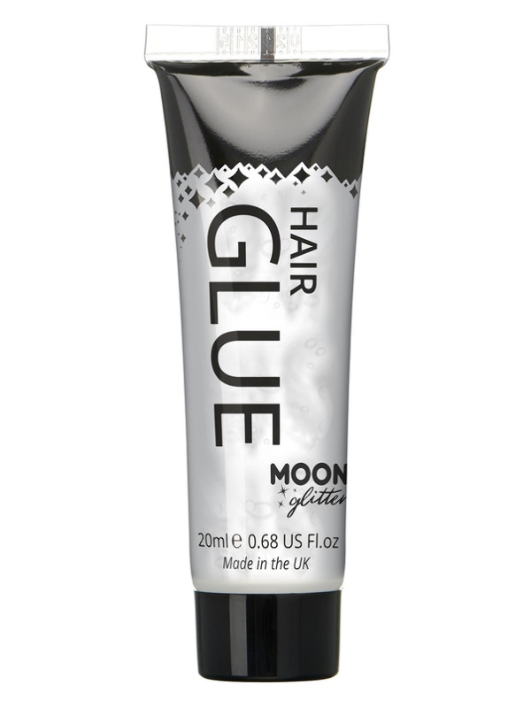 Moon Glitter Hair Glue, Clear