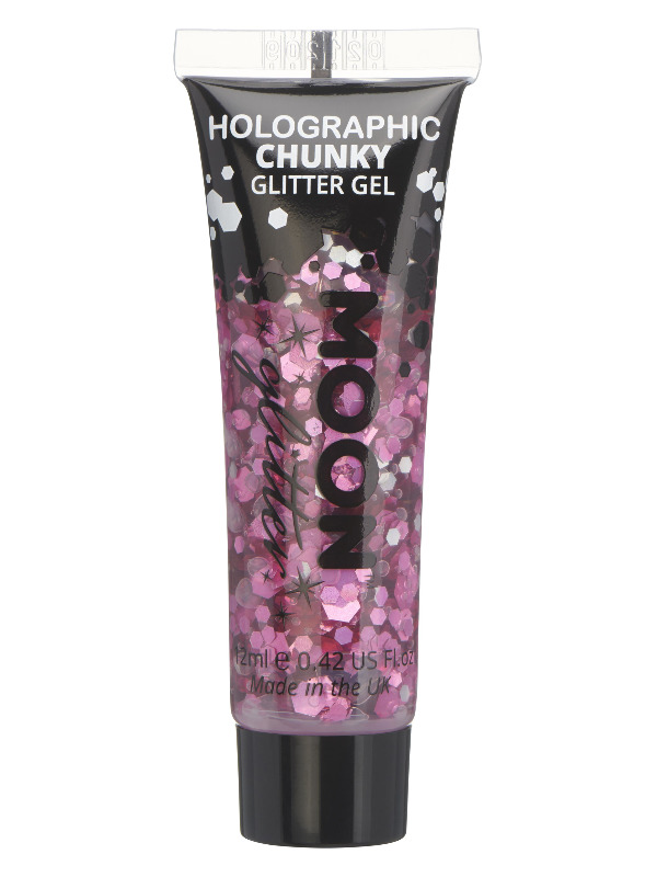 Moon Glitter Holographic Chunky Glitter Gel, Pin