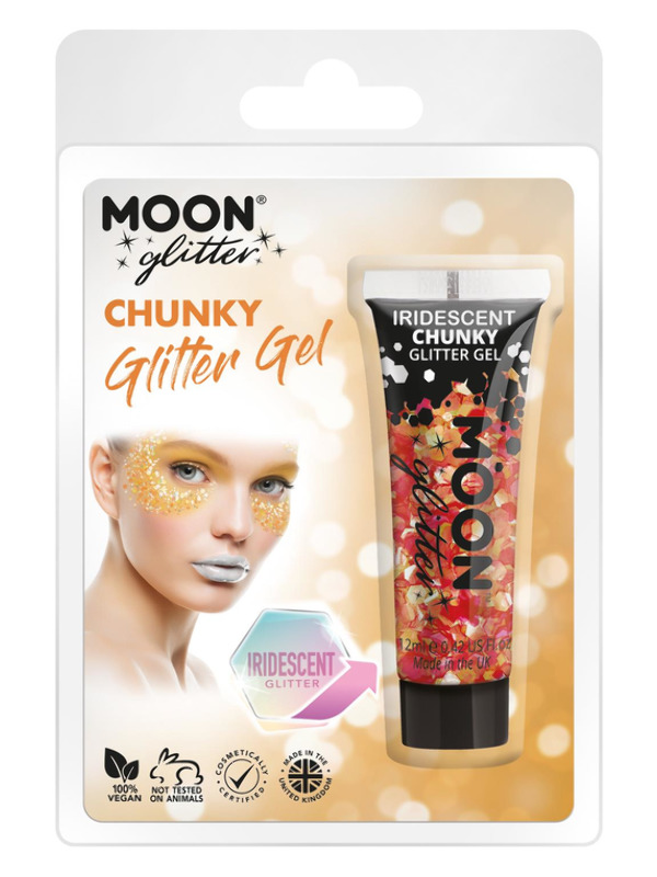Moon Glitter Iridescent Chunky Glitter Gel, Cher