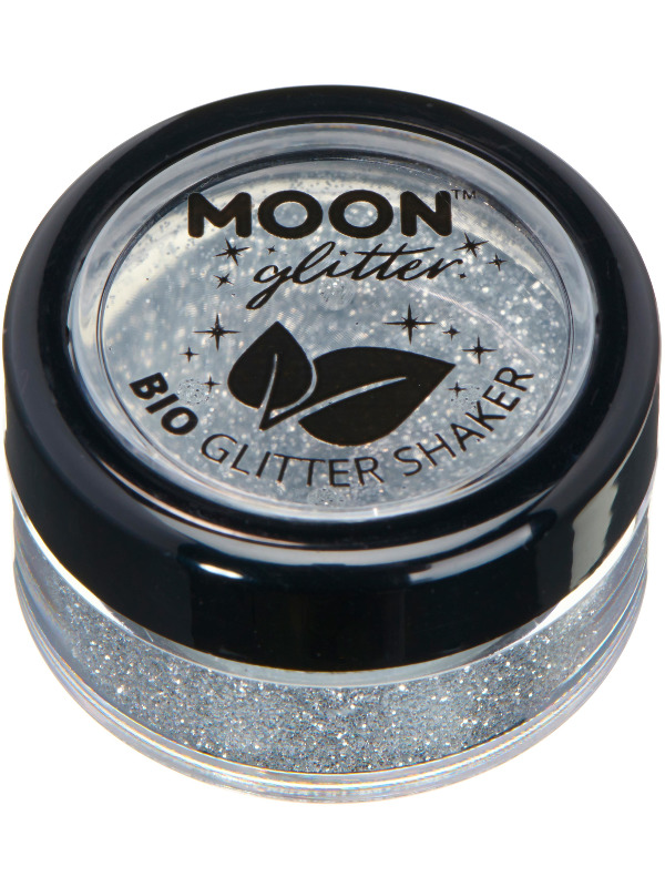 Moon Glitter Bio Glitter Shakers, Silver