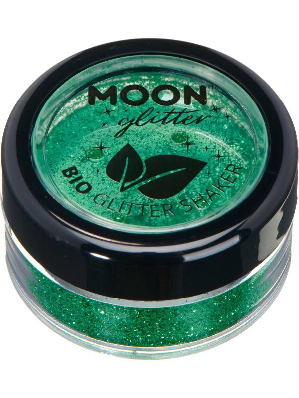Moon Glitter Bio Glitter Shakers, Green