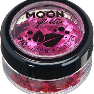 Moon Glitter Bio Chunky Glitter, Pink