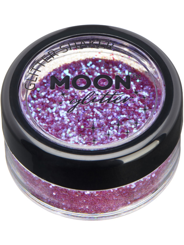 Moon Glitter Iridescent Glitter Shakers, Purple