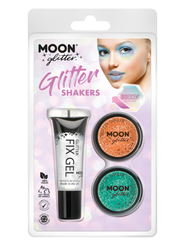 Moon Glitter Iridescent Glitter Shakers,