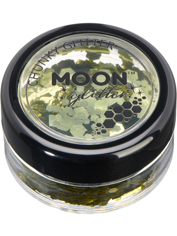 Moon Glitter Classic Chunky Glitter, Gold