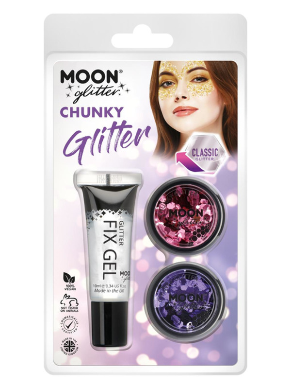 Moon Glitter Classic Chunky Glitter,