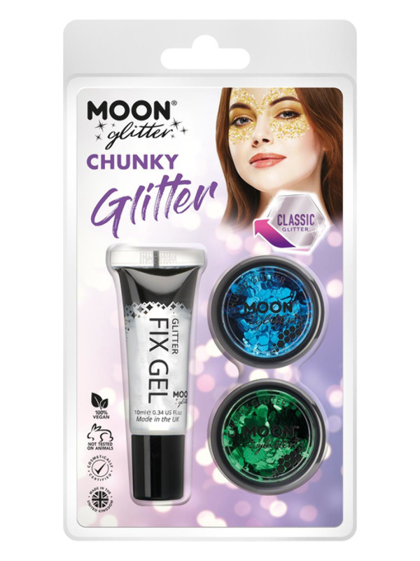 Moon Glitter Classic Chunky Glitter,