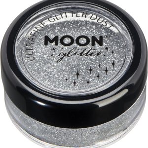 Moon Glitter Classic Ultrafine Glitter Dust, Silve