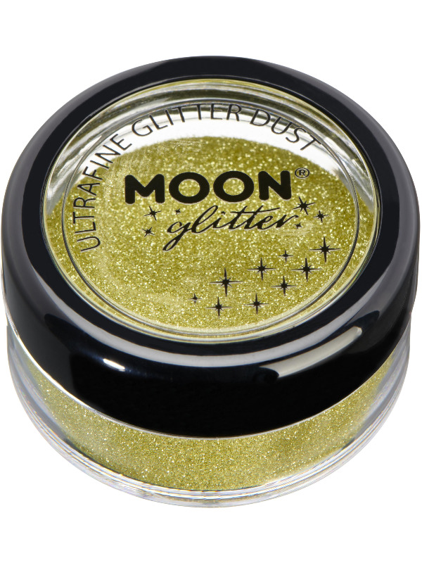 Moon Glitter Classic Ultrafine Glitter Dust, Gold