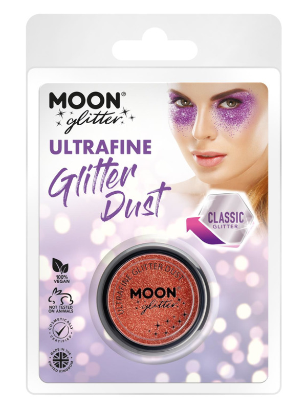 Moon Glitter Classic Ultrafine Glitter Dust, Coppe