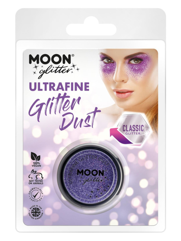 Moon Glitter Classic Ultrafine Glitter Dust, Lilac