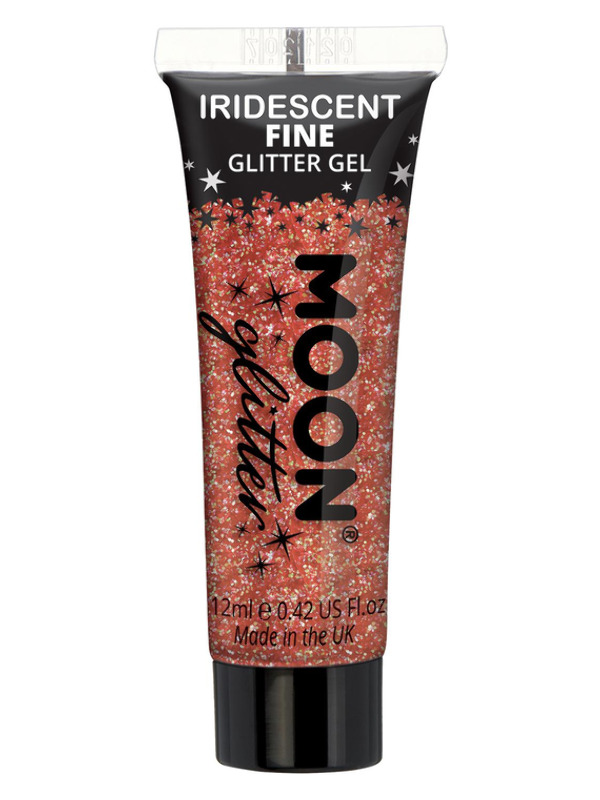 Moon Glitter Iridescent Glitter Gel, Cherry