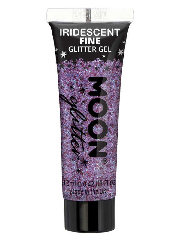 Moon Glitter Iridescent Glitter Gel, Purple