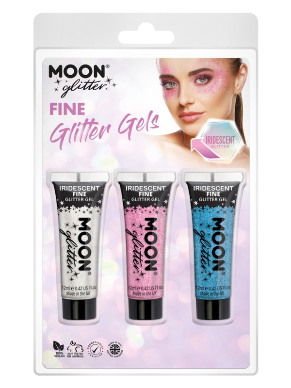 Moon Glitter Iridescent Glitter Gel,