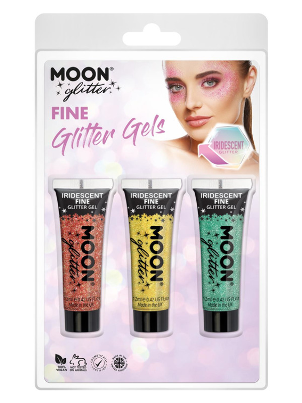 Moon Glitter Iridescent Glitter Gel,