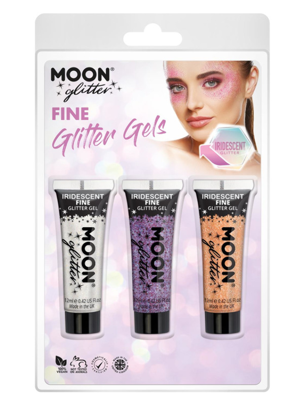 Moon Glitter Iridescent Glitter Gel,