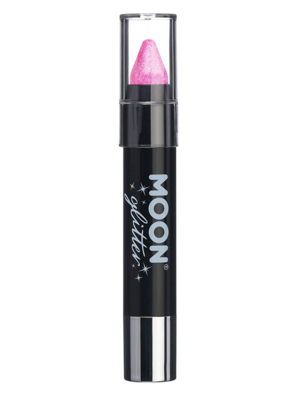 Moon Glitter Iridescent Body Crayons, Pink