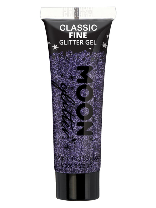 Moon Glitter Classic Fine Glitter Gel, Lilac