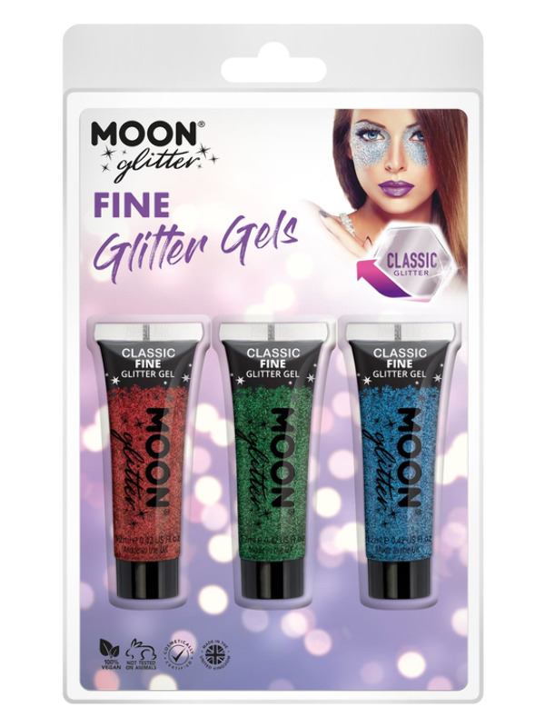 Moon Glitter Classic Fine Glitter Gel,