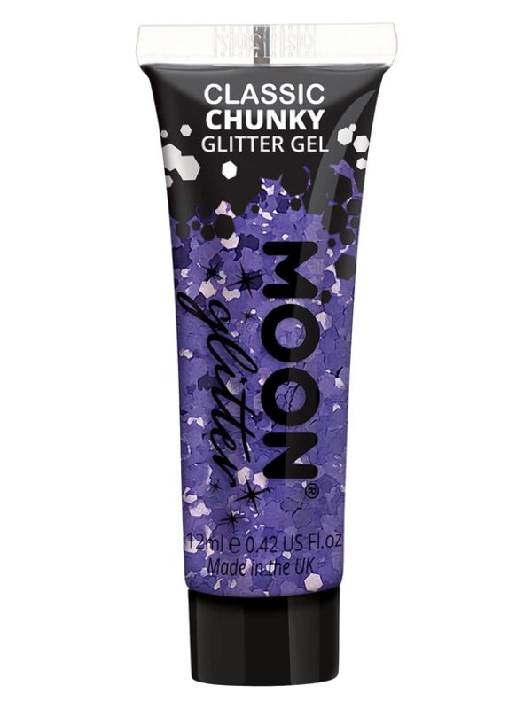 Moon Glitter Classic Chunky Glitter Gel, Lilac