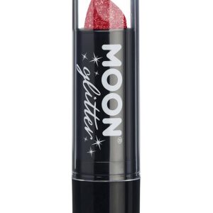Moon Glitter Iridescent Glitter Lipstick, Cherry