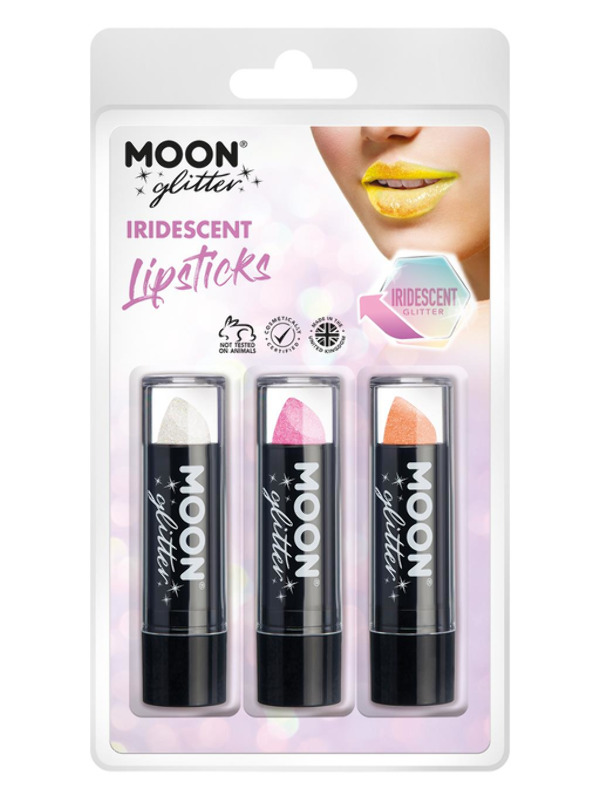 Moon Glitter Iridescent Glitter Lipstick,