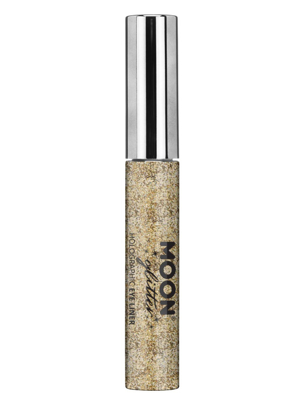 Moon Glitter Holographic Glitter Eye Liner, Gold